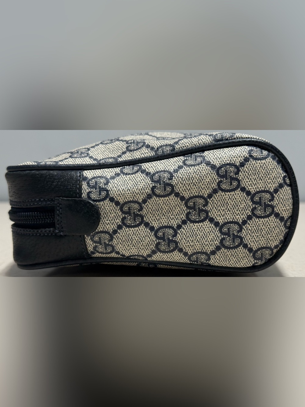 Gucci Vintage GG Supreme Sherry Line Clutch Bag - Picture 3 of 11